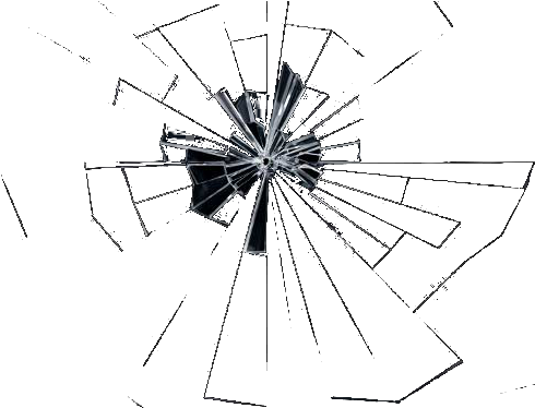 Cracked Glass Png Download - Glassprung Png (500x373), Png Download