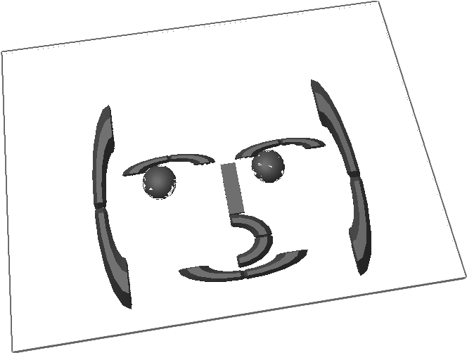 The Le Lenny Face - Visual Arts (768x768), Png Download