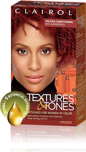 Clairol Professional Textures And Tones - Textures & Tones Permanent Haircolor Ruby Rage (300x600), Png Download