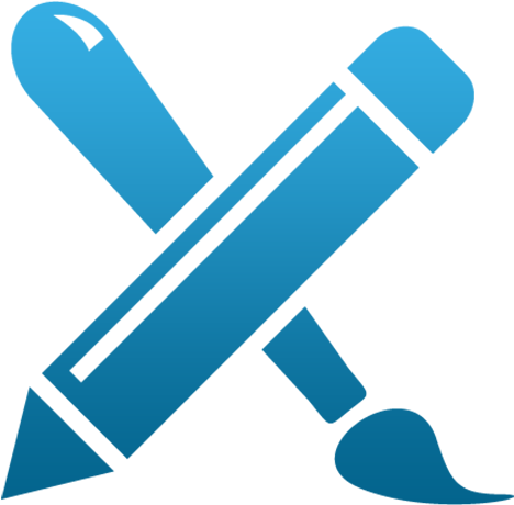 Artistic Clipart Graphic Design - Web Design And Development Icon (573x555), Png Download