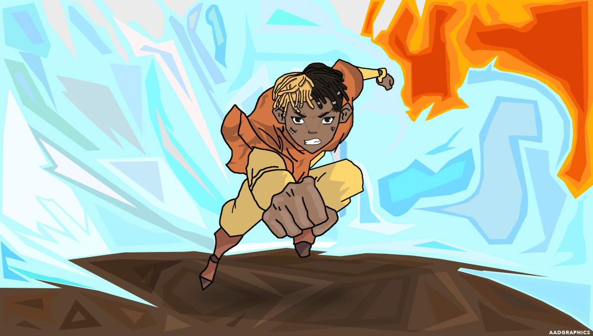 Xand3r On Twitter - Xxxtentacion The Last Airbender (1200x679), Png Download