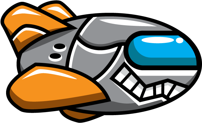 Transparent Library Space Ship Clipart - Spaceship Clipart Png (750x497), Png Download
