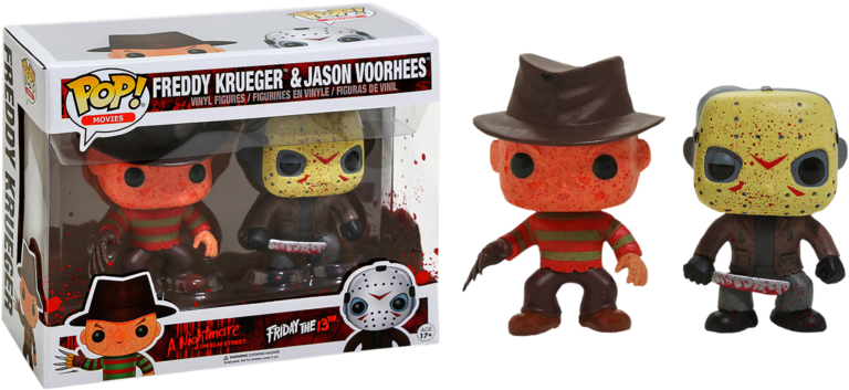 Freddy Vs Jason - Freddy Jason Pop (768x353), Png Download