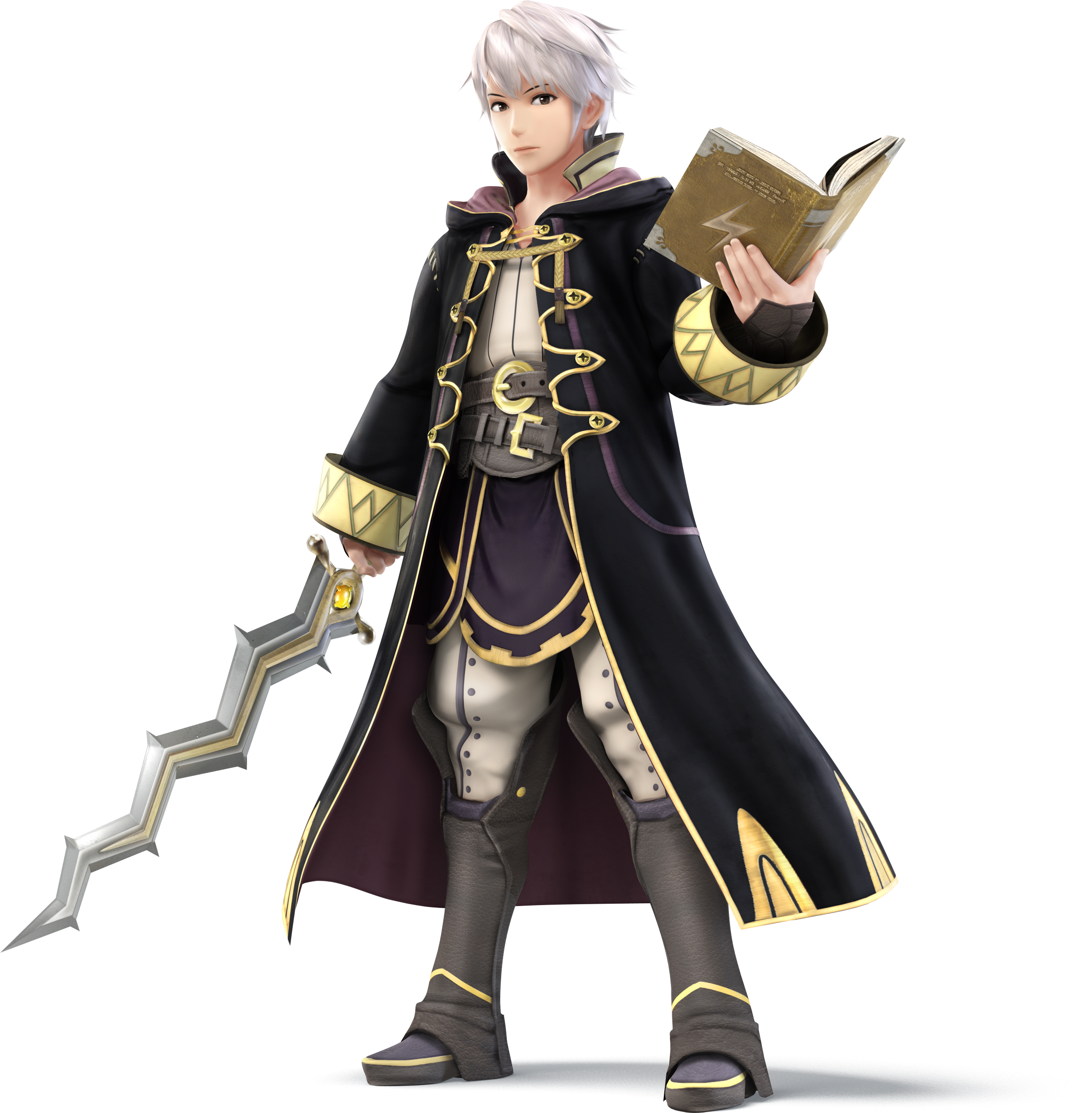 Robin Transparent Fire Emblem - Fire Emblem Robin Vs Corrin (2316x2361), Png Download