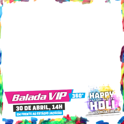 Add A Twibbon To My Profile Picture - Holi (400x400), Png Download