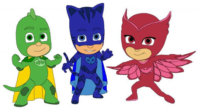 Download Pj Mask Free Printable PNG Image with No Background - PNGkey.com