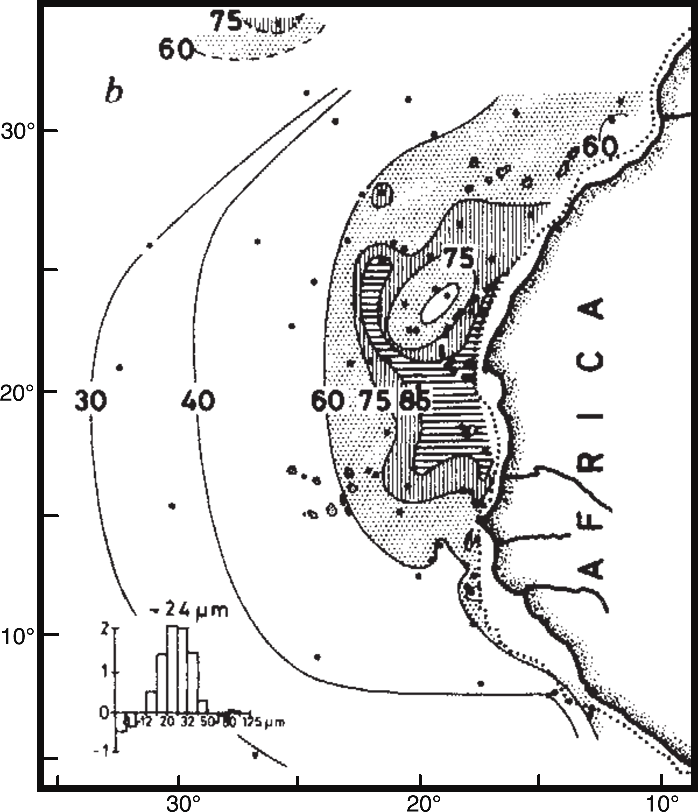 Map Of The Subtropical Northeastern Atlantic, Showing - Common Fig (698x812), Png Download