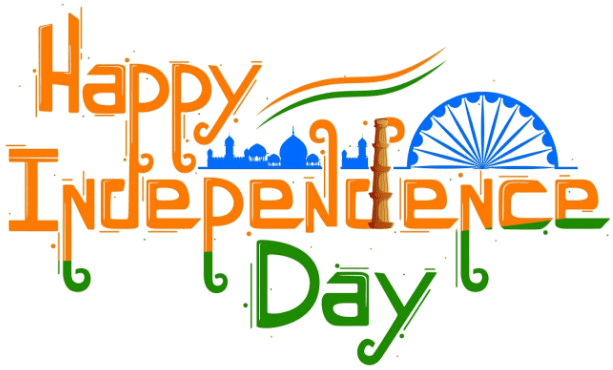 Happy Independence Day India 2018 (649x369), Png Download