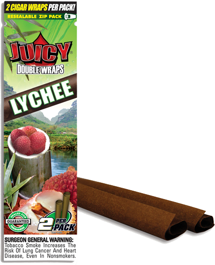 Juicy Blunt Rolls Lychee - Lychee Blunt (452x545), Png Download