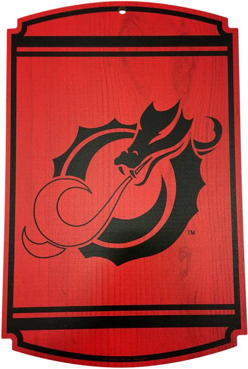 Wincraft Msum Dragons Wooden Sign - Msum Dragons Logo (800x800), Png Download