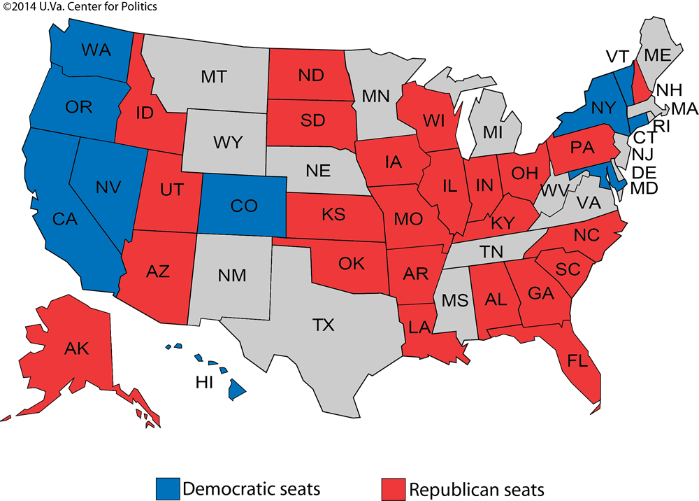 Senate Class 3, Which Is Up For Election In - United States Elections 2018 (1000x716), Png Download