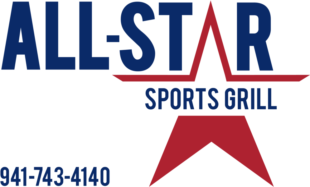 Located In Port Charlotte, All-star Sports Grill Is (1000x616), Png Download