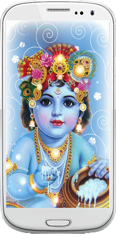 Download God Wallpaper Krishna - Lord Krishna Live Wallpapers Hd PNG Image  with No Background 