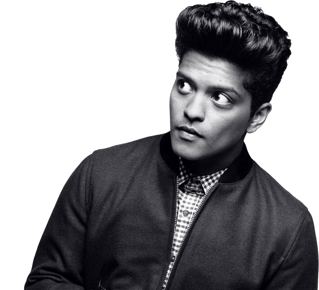 Download - Bruno Mars White Background (1920x1200), Png Download