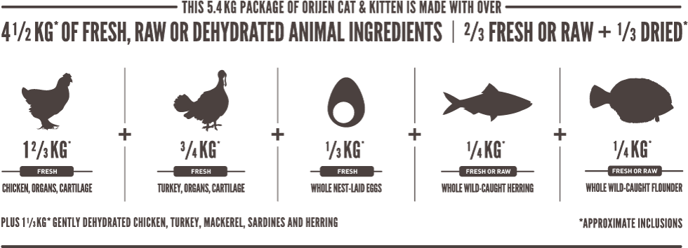 Is Your Cat's Food Biologically Appropriate - Orijen Puppy 2.27 Kg (980x354), Png Download