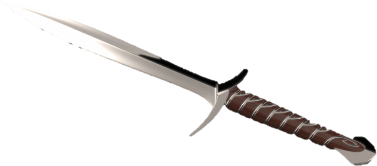 The Rainbow Unicorn Horn - Sword (975x548), Png Download