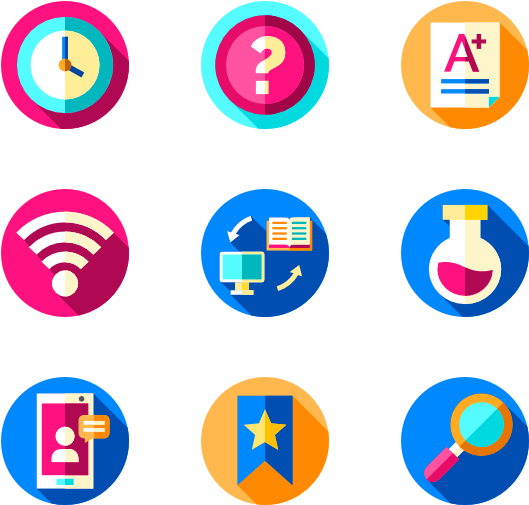 Online Learning - Project Management Icon Flat (600x564), Png Download
