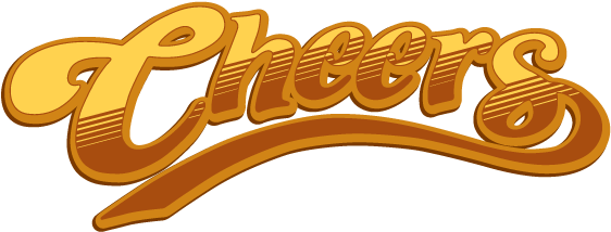Cheers - Cheers Tv Show Logo (576x228), Png Download