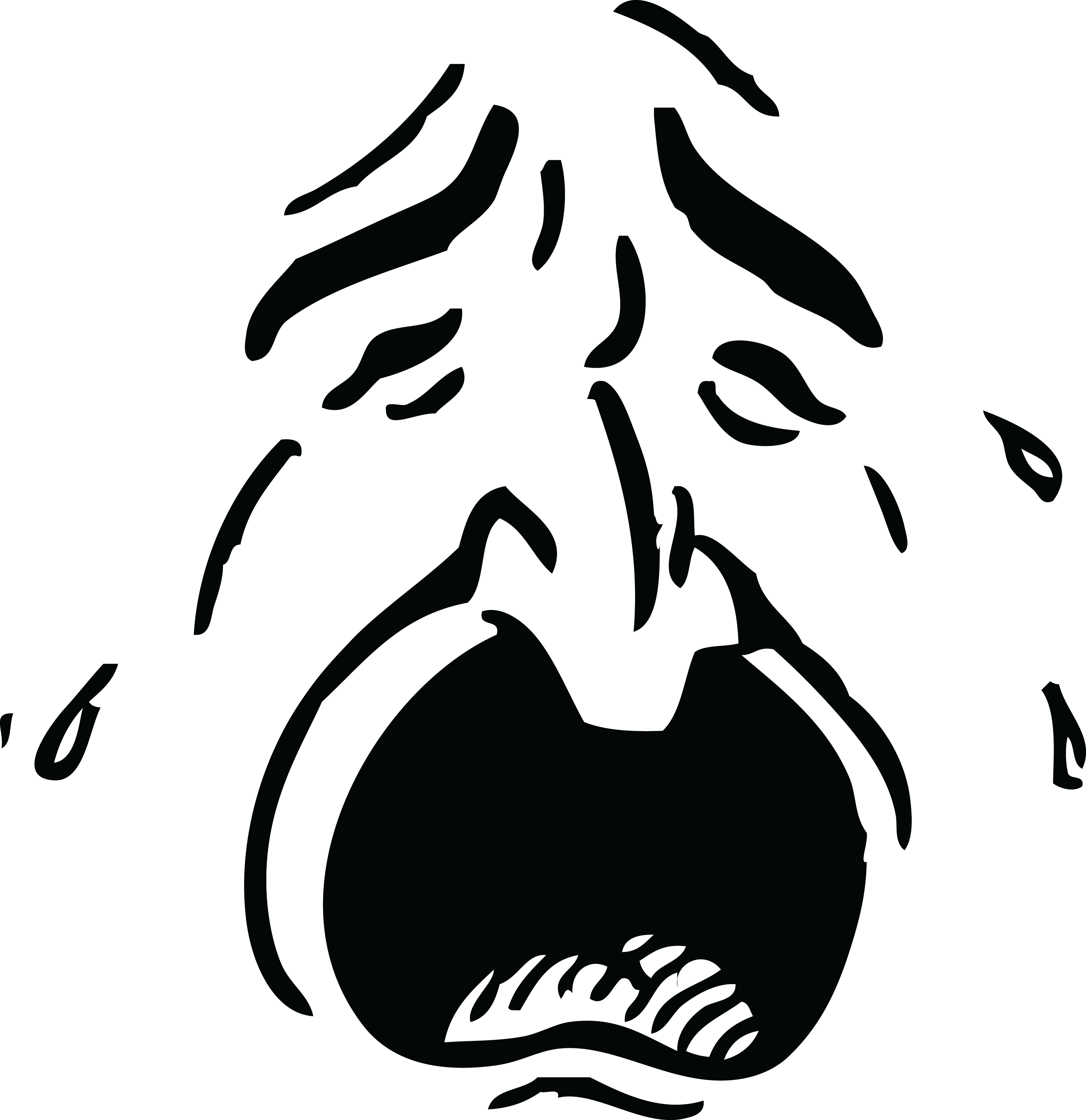 , , - Men Crying Clipart (3102x3200), Png Download