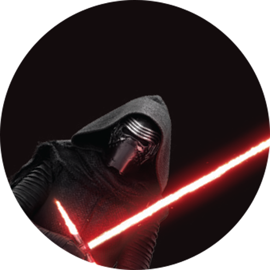 Kylo Ren - Toalla De Playa 'star Wars' Kiabi. Talla: 70x140 (530x530), Png Download