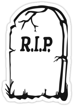 Royalty Free Clipart Illustration - Gravestone Clipart (375x360), Png Download