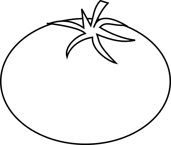 download small clip art tomato black and white png image with no background pngkey com