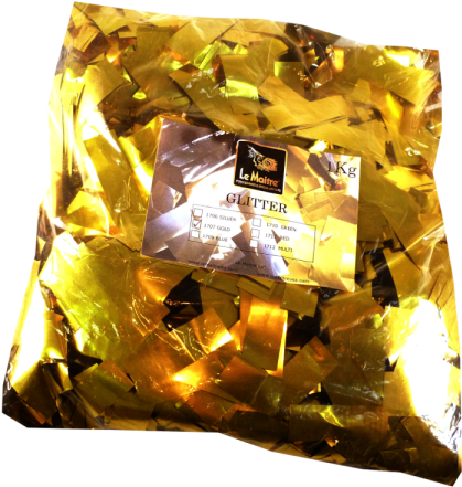 Le Maitre 7014 Gold Glitter - Le Maitre 1710 Green Glitter (1kg) (480x480), Png Download