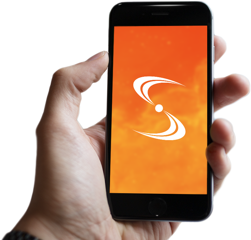 Of Mobile Productivity And Logistics Operations - Mobile In Hand Png (828x768), Png Download