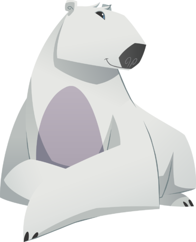 Bear4 (389x479), Png Download