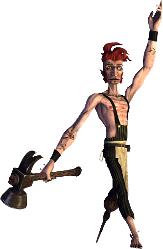 Carpenter - American Mcgee's Alice Carpenter (333x510), Png Download