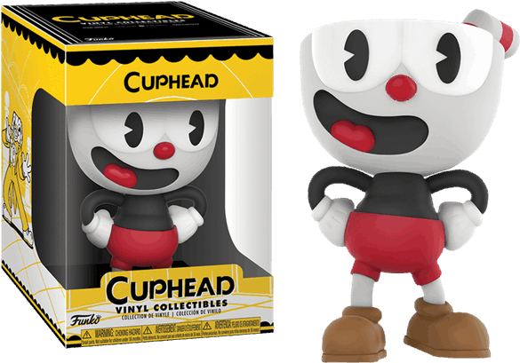 Cuphead Figure (600x600), Png Download