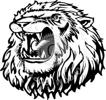 Clip Free Angry Lion Clipart - Angry Lion Png Hd (361x341), Png Download