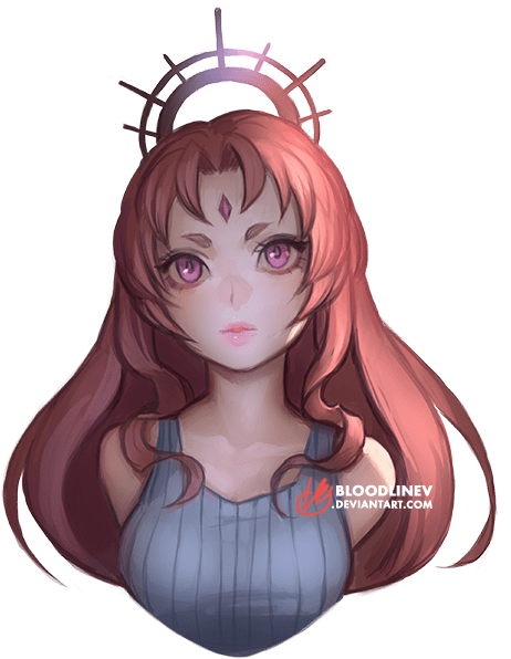 Aye Mie By Bloodlinev - Anime (478x615), Png Download