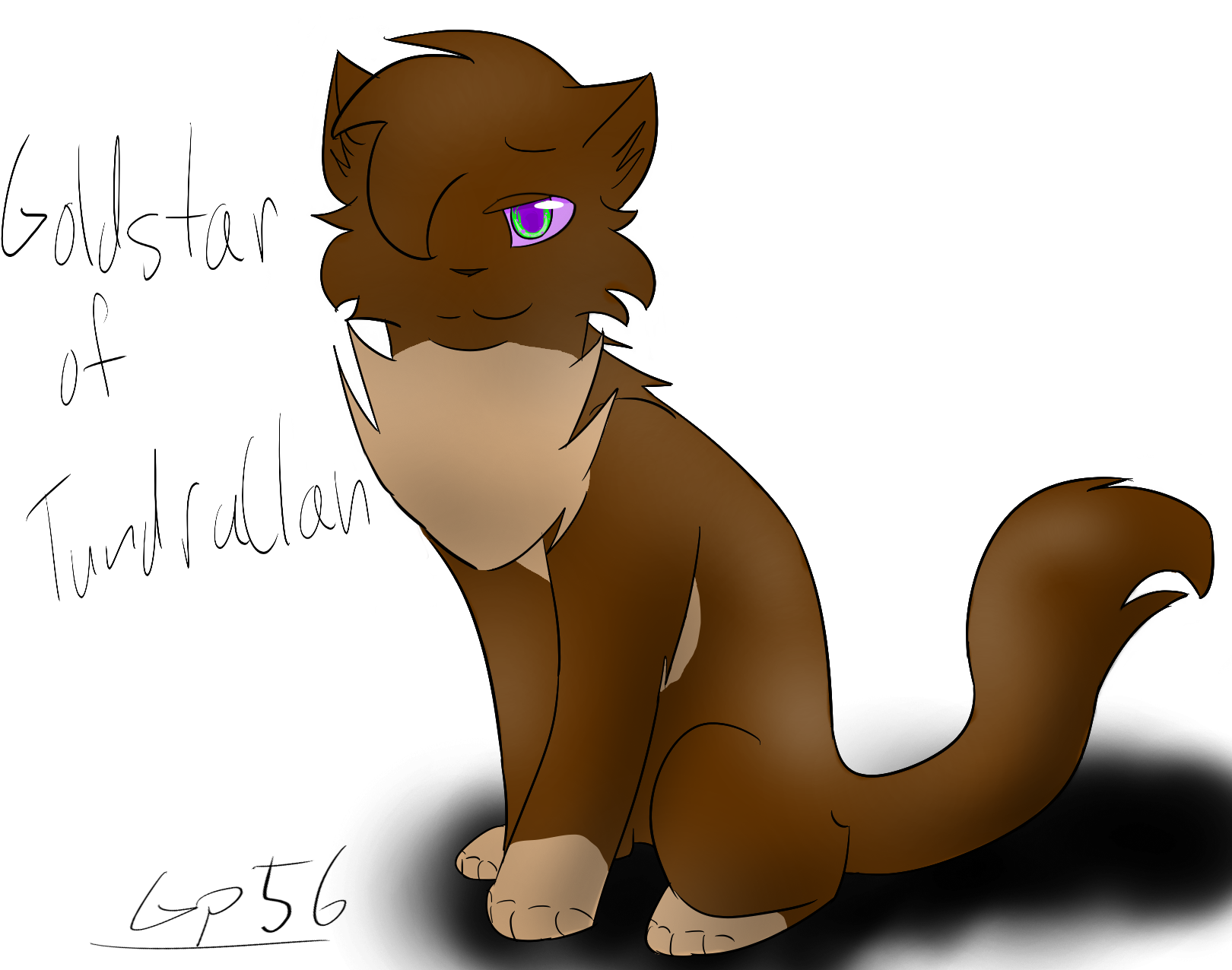 Goldstar Of Tundraclan - Cartoon (1650x1275), Png Download