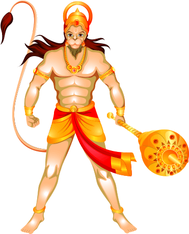 Aarti Shri Hanuman Ji - Month (372x544), Png Download