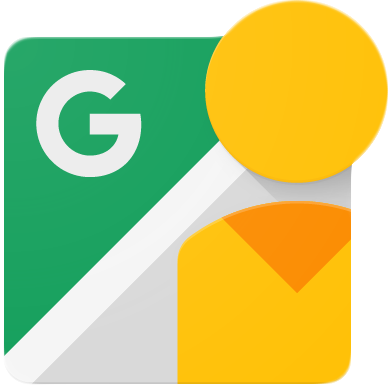 Google Street View Trusted - Google Street View Trusted Logo Png (388x389), Png Download