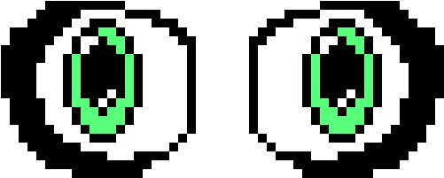 Anime Eyes - Anime (590x260), Png Download