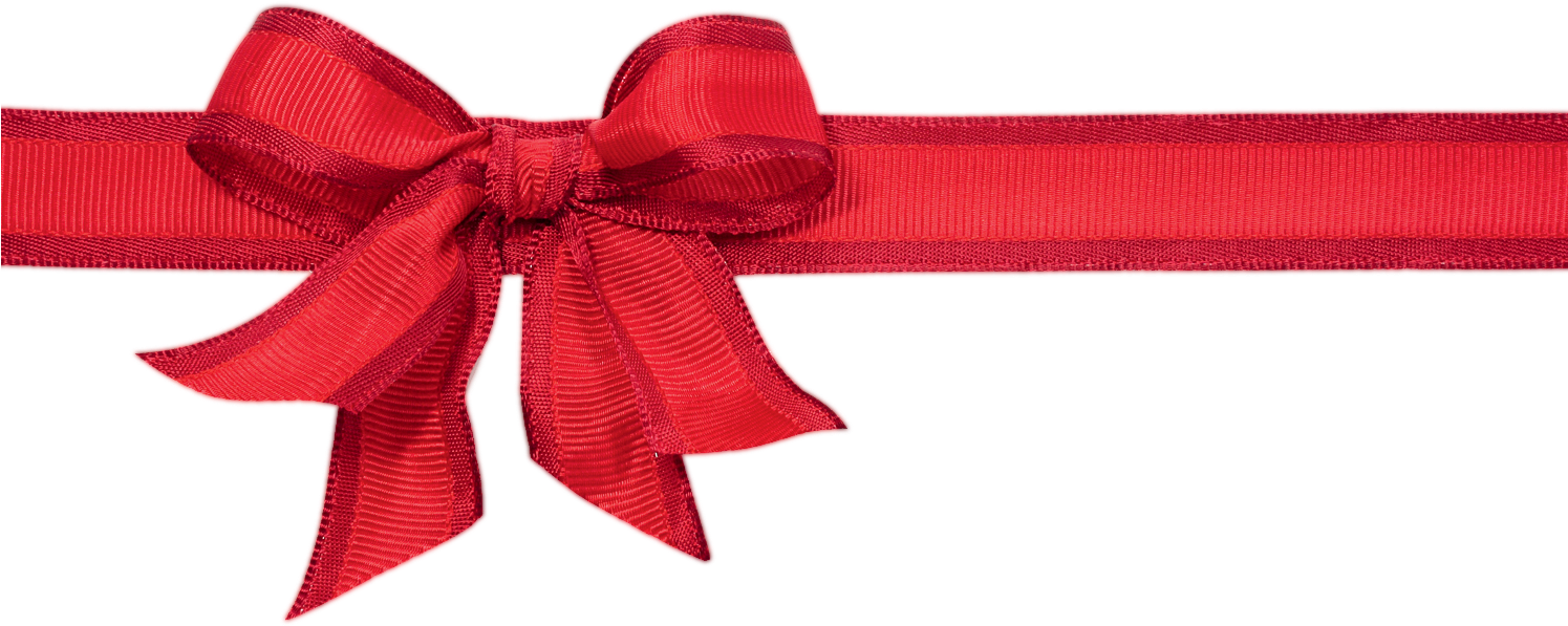 Red Gift Box, Gift Boxes, Red Ribbon, Ribbon Png, Bow - Ribbon Png (1494x736), Png Download