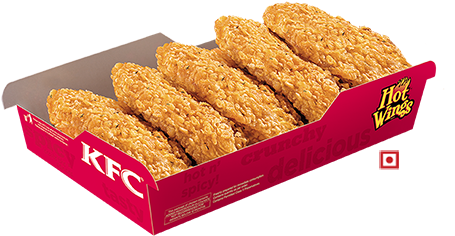 Hot Wings™ 4 Pc* - Boneless Chicken Strips Kfc (500x280), Png Download