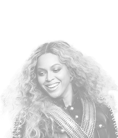 Beyonce - Beyonce Tampa Concert (412x500), Png Download