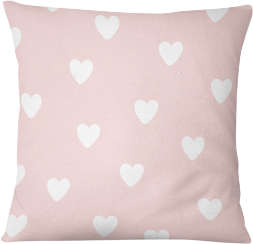 Cojin Corazones Cojin Corazones - Cushion (500x485), Png Download
