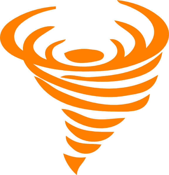 Tornado Clip Art At Vector Clip Art - Tornado Clip Art (576x598), Png Download