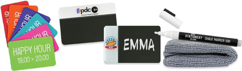 Chalkboard Badges - Wallet (800x240), Png Download