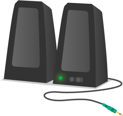 Speaker - Loudspeaker (600x500), Png Download