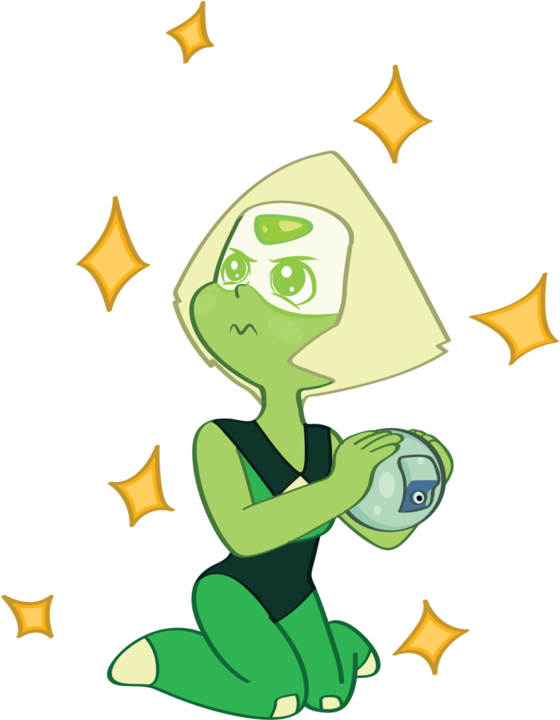 Steven Universe Peridot Smol Space Dorito By - Steven Universe Peridot Dorito (788x1013), Png Download