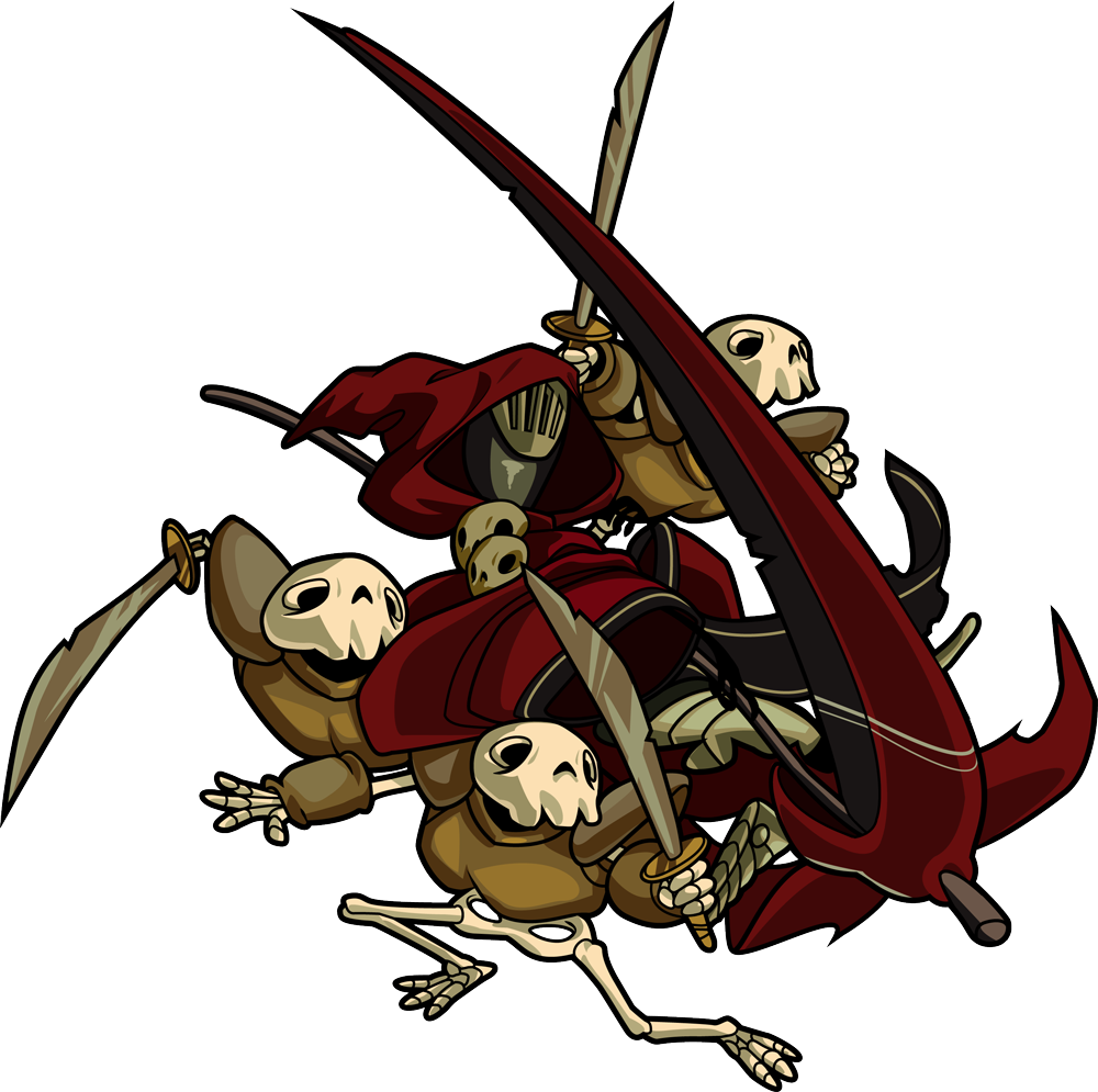 Specterknight-minions - Shovel Knight Specter Knight Gender (1000x995), Png Download