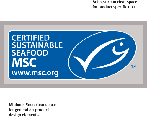 Clear Space Around Msc Label - Marine Stewardship Council (912x513), Png Download
