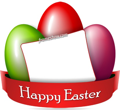 Easter Frames For Photoshop Png Picture - Easter Photo Frame Png (416x382), Png Download