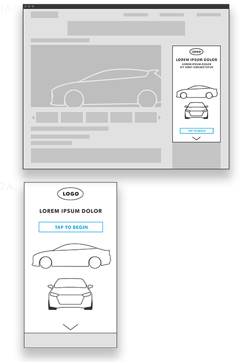 Filmstrip Wireframe Mobile Graphic - Jumpstart Automotive Media, Inc. (477x716), Png Download