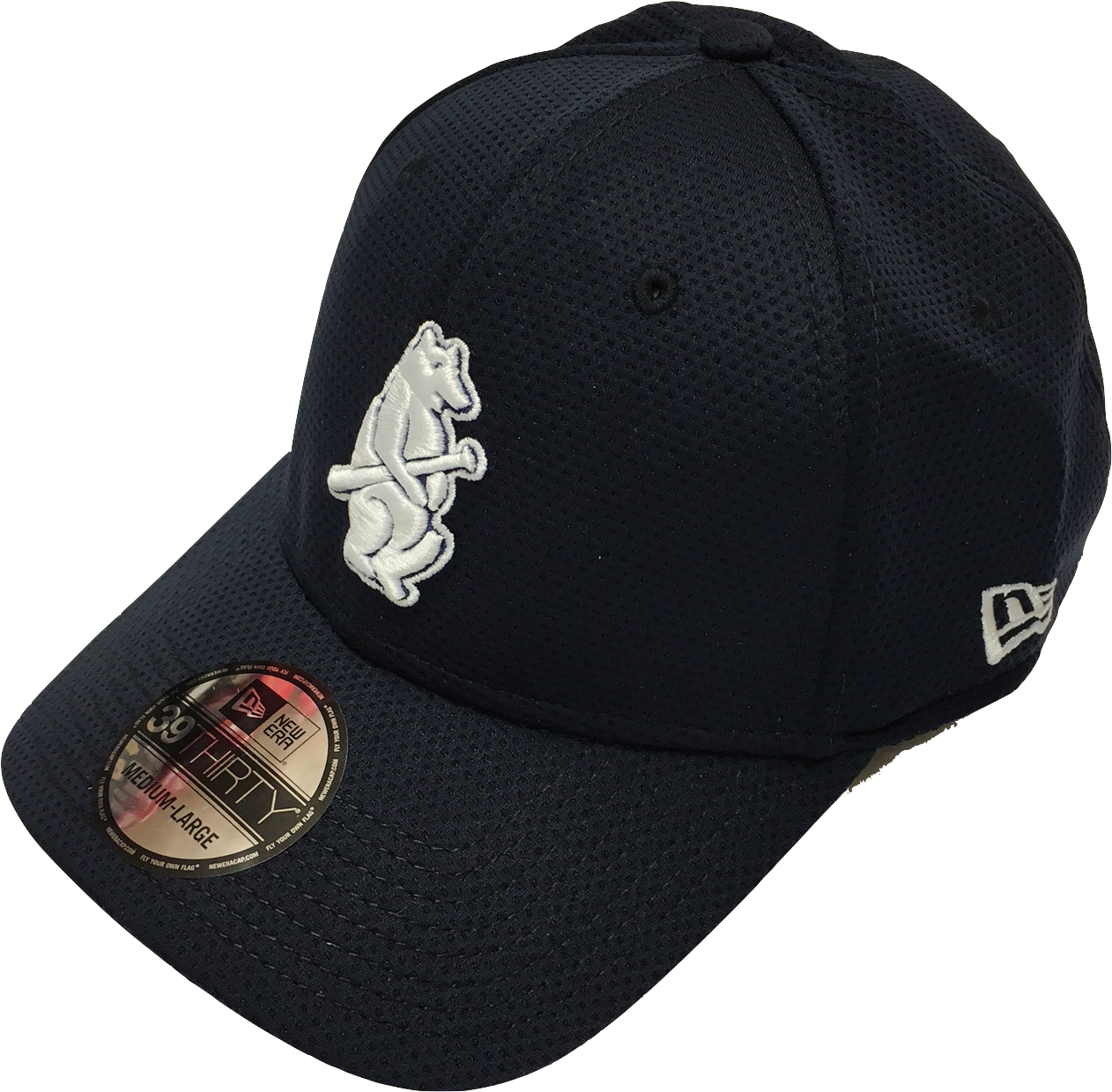 Chicago Cubs 1914 Logo Performance 39thirty Flex Fit - 59fifty (1307x1318), Png Download